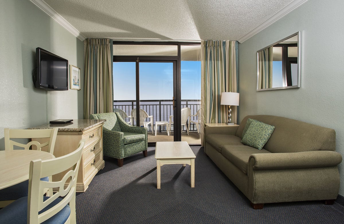 accommodation 1 Bedroom Oceanfront Condo