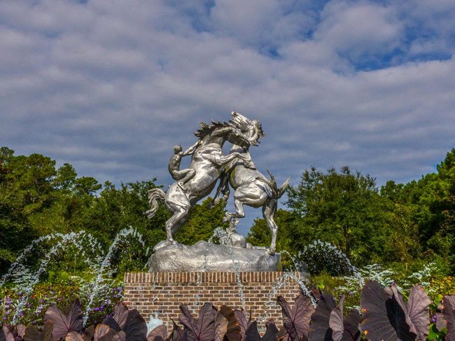 Horse Statue Brookgreen Gardens